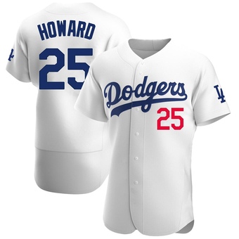 Authentic Los Angeles Dodgers Frank Howard Home Jersey - White