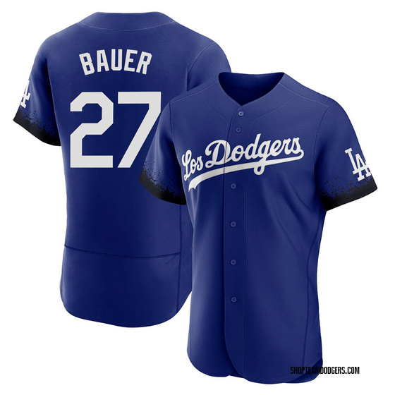 Authentic Los Angeles Dodgers Trevor Bauer 2021 City Connect Jersey - Royal