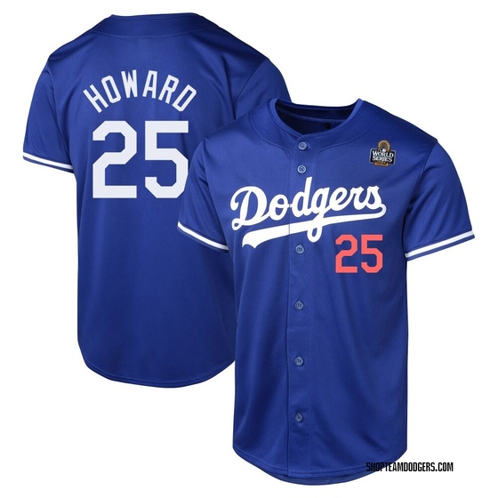Limited Los Angeles Dodgers Frank Howard Alternate 2024 World Series Jersey - Royal