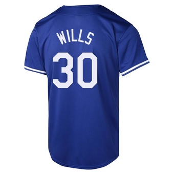 Limited Los Angeles Dodgers Maury Wills Alternate Jersey - Royal