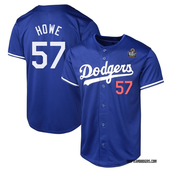Limited Los Angeles Dodgers Steve Howe Alternate 2024 World Series Jersey - Royal