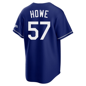 Limited Los Angeles Dodgers Steve Howe Alternate Stadium Jersey - Royal