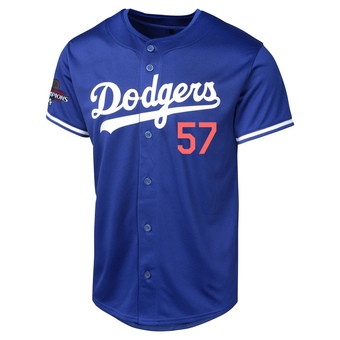 Limited Los Angeles Dodgers Steve Howe Alternate World Series Champions Jersey - Royal