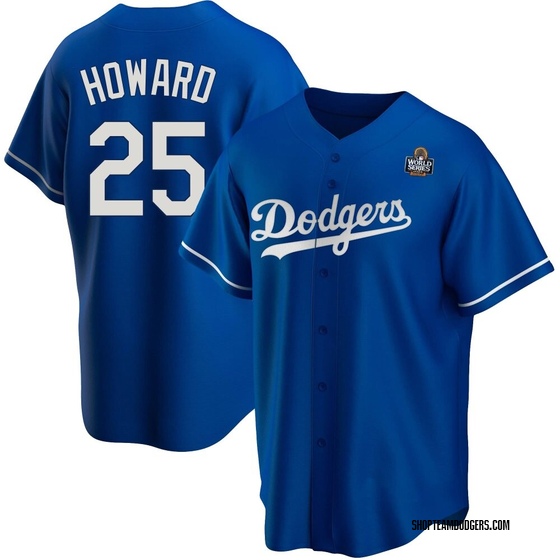 Replica Los Angeles Dodgers Frank Howard Alternate 2024 World Series Jersey - Royal