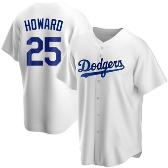 Replica Los Angeles Dodgers Frank Howard Home Jersey - White