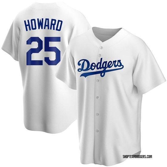 Replica Los Angeles Dodgers Frank Howard Home Jersey - White