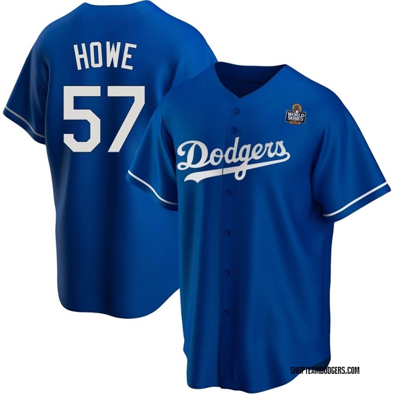Replica Los Angeles Dodgers Steve Howe Alternate 2024 World Series Jersey - Royal