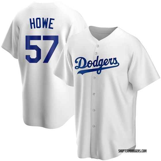 Replica Los Angeles Dodgers Steve Howe Home Jersey - White
