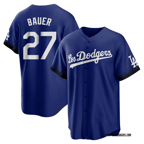 Replica Los Angeles Dodgers Trevor Bauer 2021 City Connect Jersey - Royal