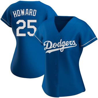 Women's Authentic Los Angeles Dodgers Frank Howard Alternate Jersey - Royal