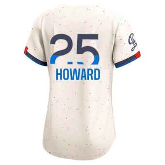 Women's Limited Los Angeles Dodgers Frank Howard 2024 City Connect Jersey - Cream
