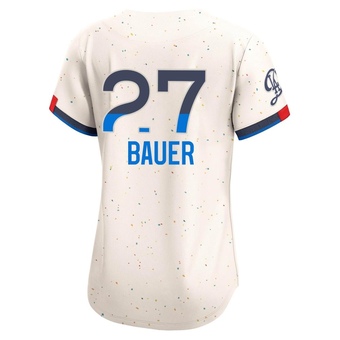 Women's Limited Los Angeles Dodgers Trevor Bauer 2024 City Connect Jersey - Cream