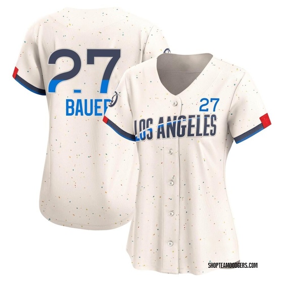 Women's Limited Los Angeles Dodgers Trevor Bauer 2024 City Connect Jersey - Cream