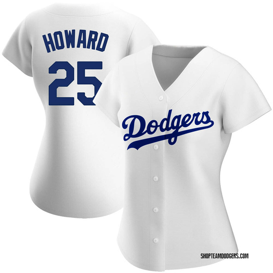 Women's Replica Los Angeles Dodgers Frank Howard Home Jersey - White