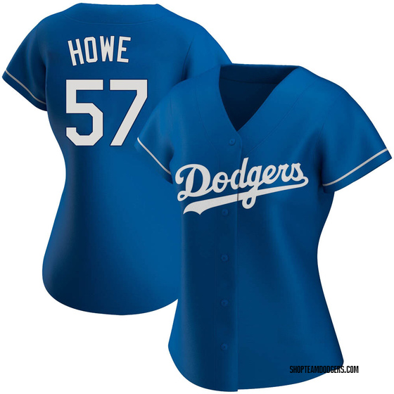 Women's Replica Los Angeles Dodgers Steve Howe Alternate Jersey - Royal