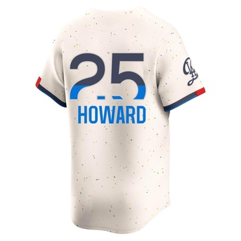 Youth Limited Los Angeles Dodgers Frank Howard 2024 City Connect Jersey - Cream