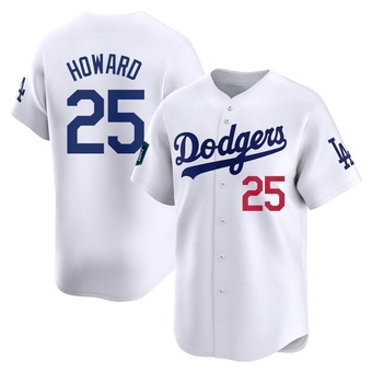 Youth Limited Los Angeles Dodgers Frank Howard 2024 World Tour Seoul Series Home Jersey - White