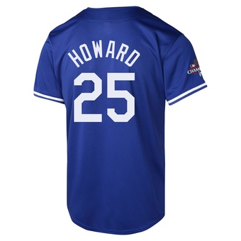 Youth Limited Los Angeles Dodgers Frank Howard Alternate World Series Champions Jersey - Royal