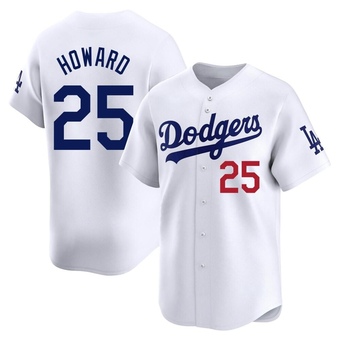 Youth Limited Los Angeles Dodgers Frank Howard Home Jersey - White