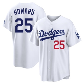 Youth Limited Los Angeles Dodgers Frank Howard Home Stadium Jersey - White