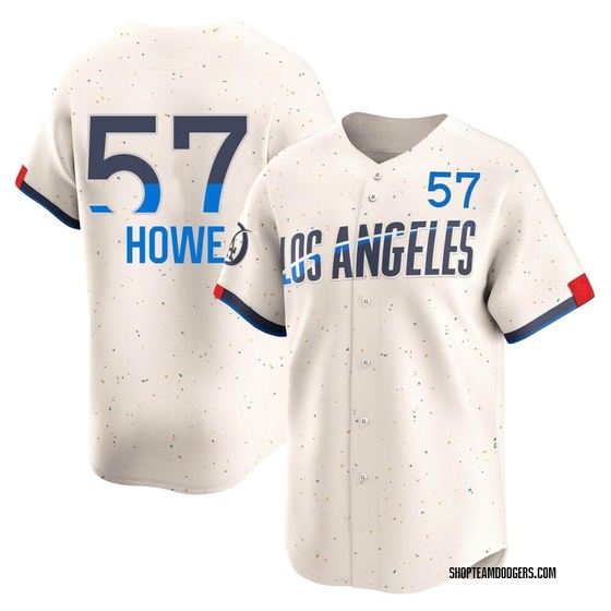 Youth Limited Los Angeles Dodgers Steve Howe 2024 City Connect Jersey - Cream
