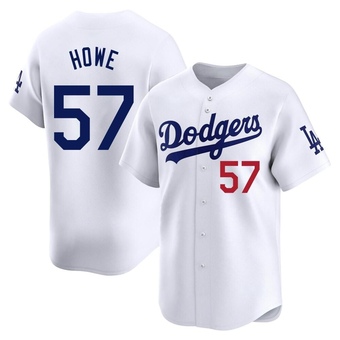 Youth Limited Los Angeles Dodgers Steve Howe Home Jersey - White