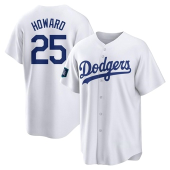 Youth Replica Los Angeles Dodgers Frank Howard 2024 World Tour Seoul Series Home Jersey - White