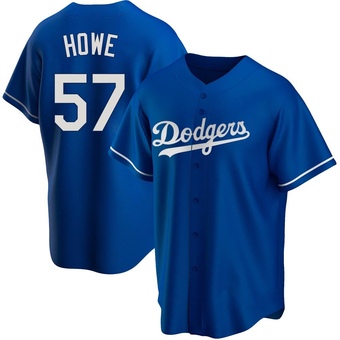 Youth Replica Los Angeles Dodgers Steve Howe Alternate Jersey - Royal